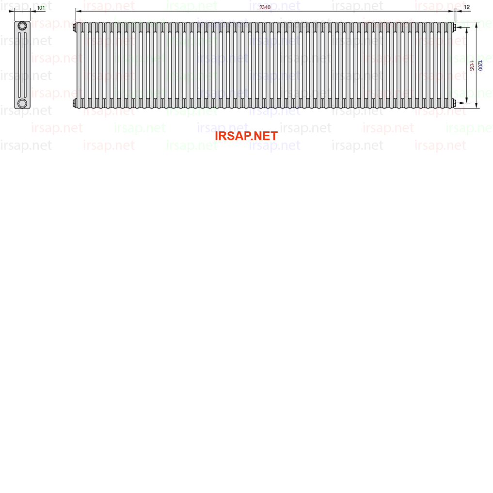 Радиатор IRSAP Tesi 31200/52 T30 CL 01